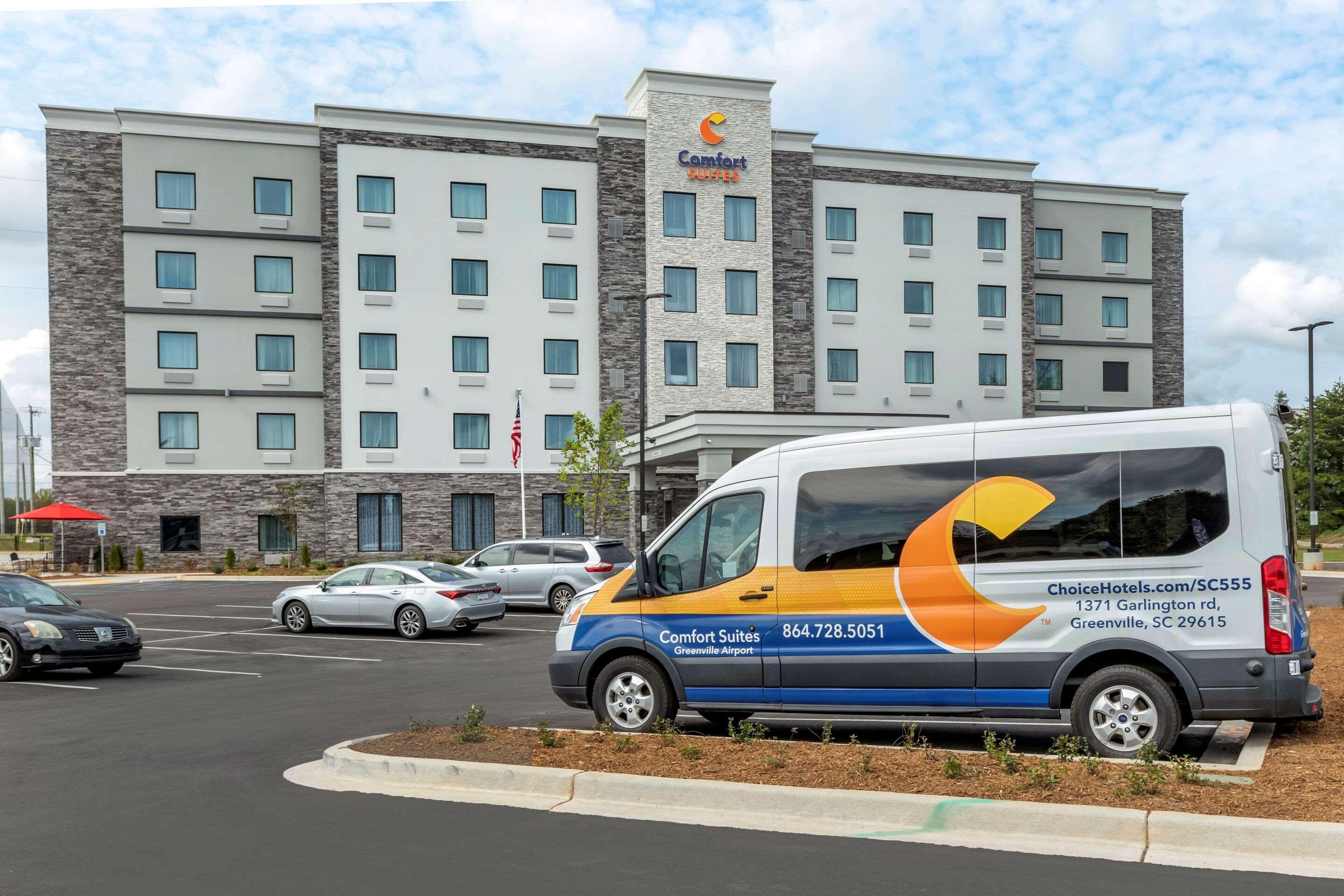 Comfort Suites Greenville Airport Buitenkant foto